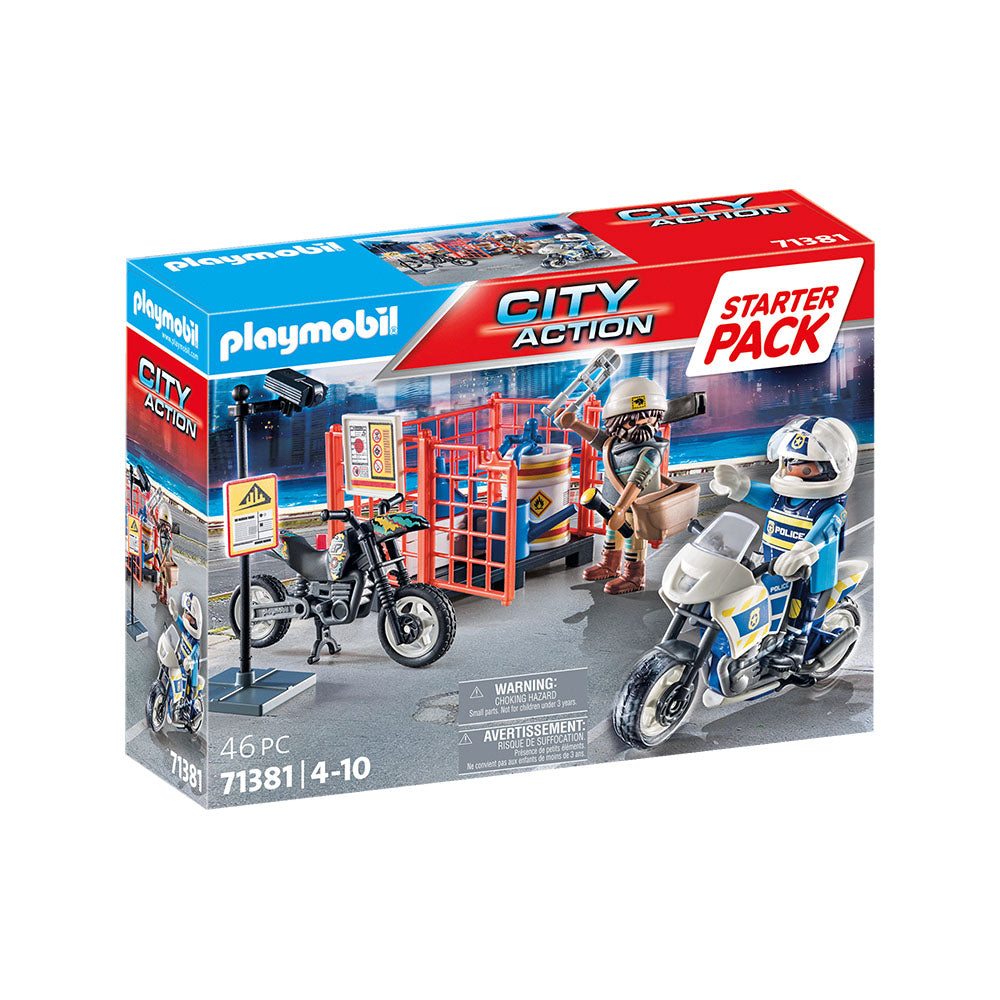 POLITIA - PLAYMOBIL CITY ACTION (PM71381) - Libelula Vesela - Jucarii