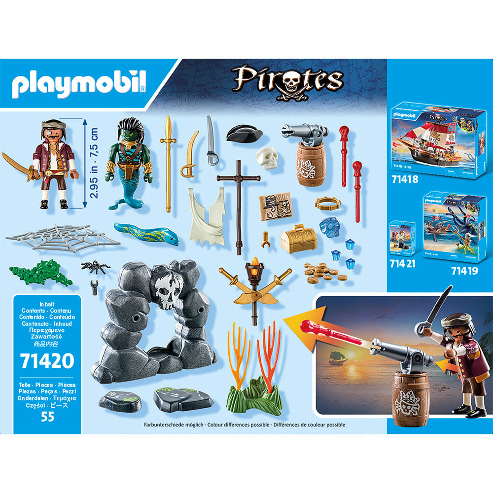 VANATOAREA DE COMORI - PLAYMOBIL PIRATES (PM71420) - Libelula Vesela - Jucarii