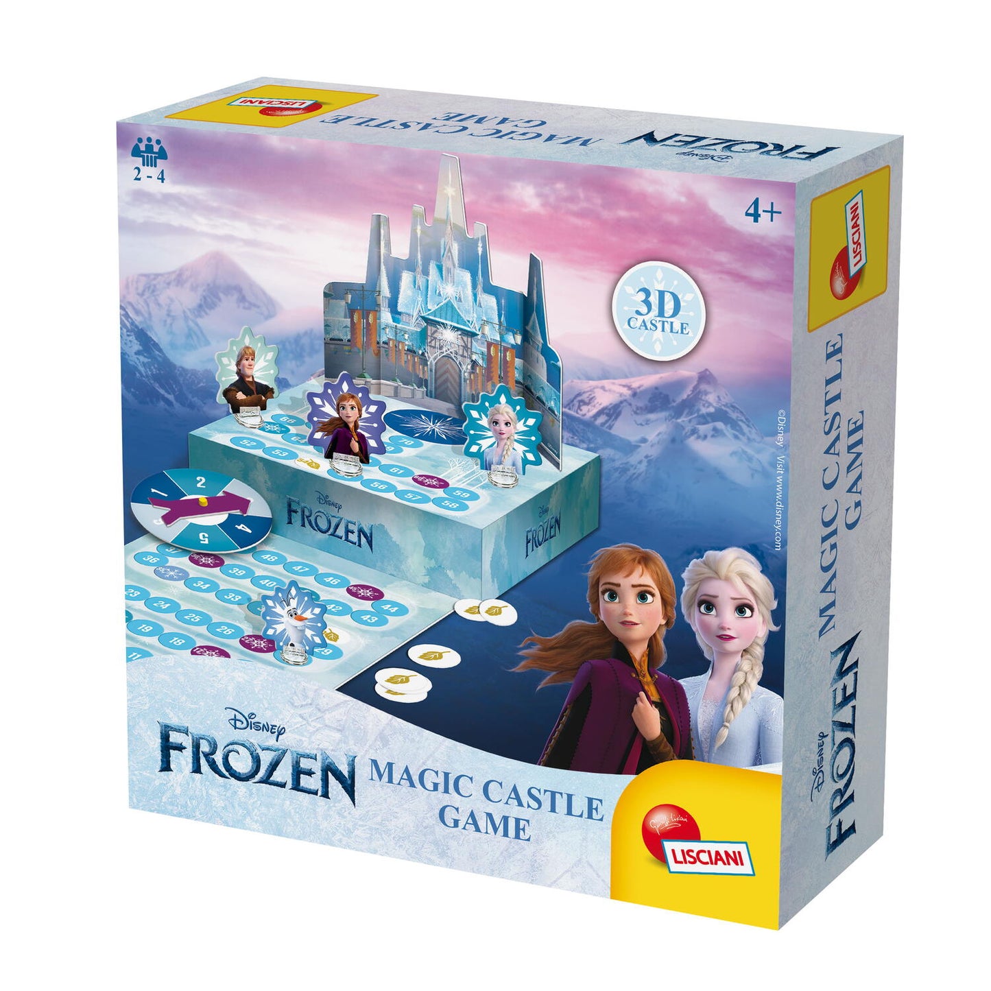 JOC CASTELUL MAGIC FROZEN - LISCIANI (L92130) - Libelula Vesela - Jucarii