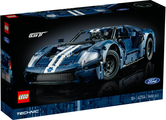 2022 FORD GT - LEGO TECHNIC (42154) - Libelula Vesela - Jucarii