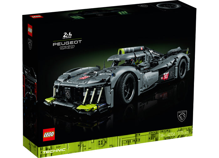 PEUGEOT 9X8 24H LE MANS HYBRID HYPERCAR - LEGO TECHNIC (42156) - Libelula Vesela - Jucarii