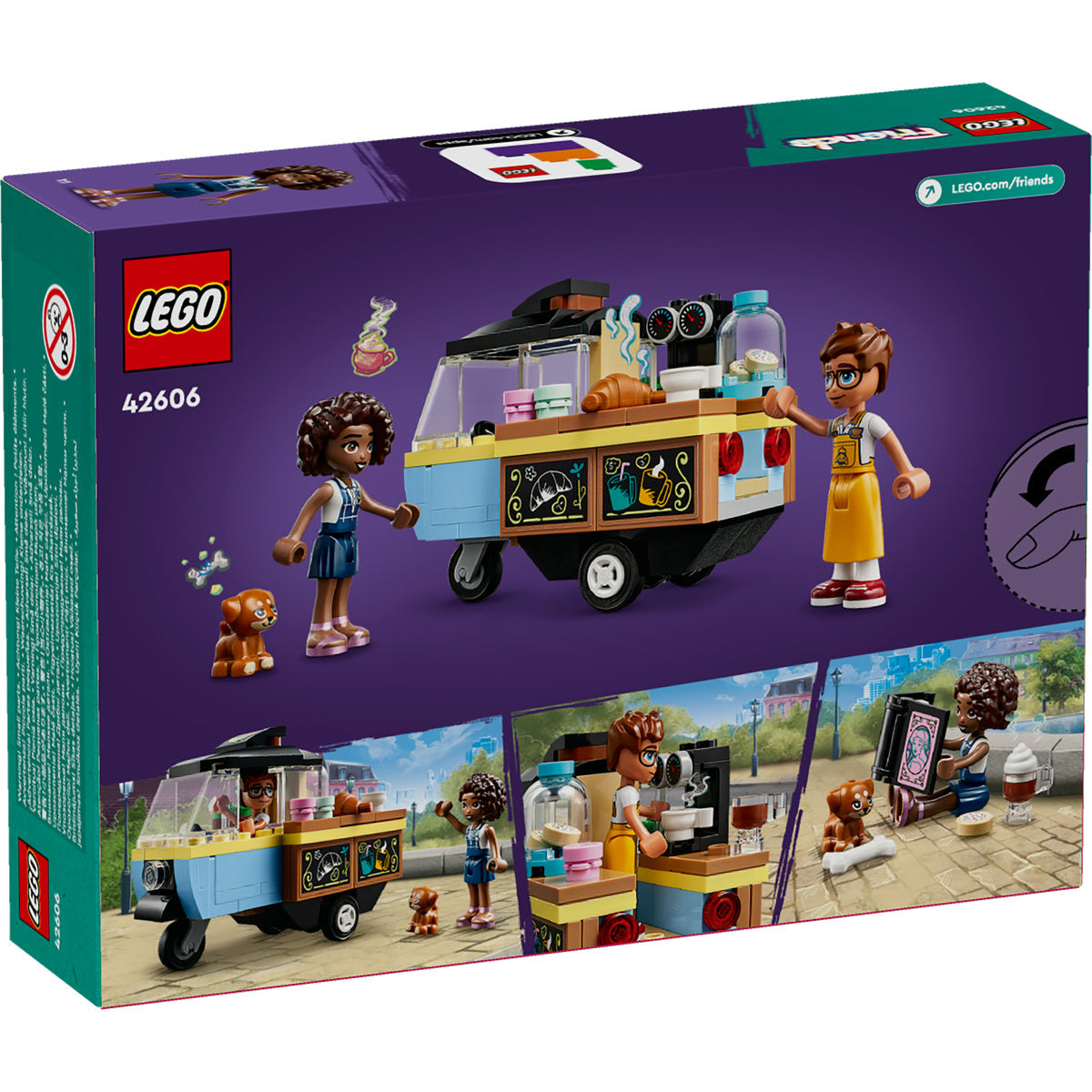 BRUTARIA PE ROTI - LEGO FRIENDS - LEGO (42606) - Libelula Vesela - Jucarii