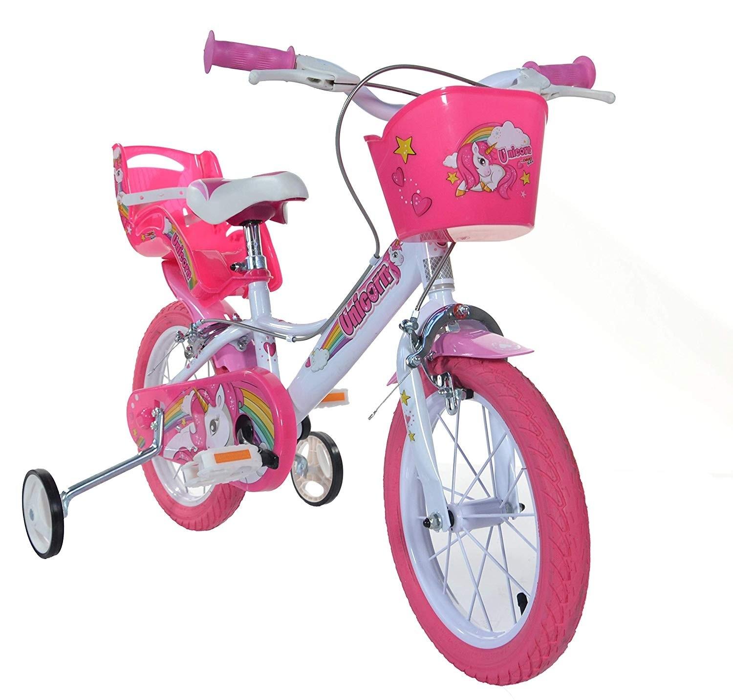 BICICLETA COPII 16'' - UNICORN - DINO BIKES (164R-UN) - Libelula Vesela - Jucarii