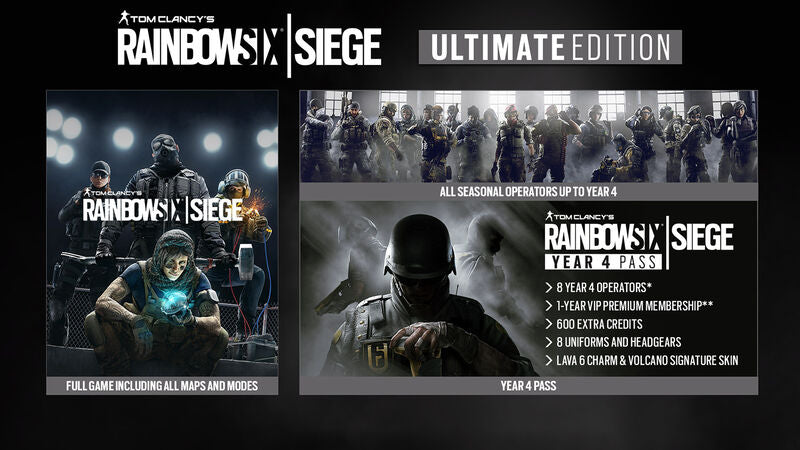 TOM CLANCY'S RAINBOW SIX SIEGE (ULTIMATE EDITION) PC - UPLAY - MULTILANGUAGE - EU - PC - Libelula Vesela - Jocuri video