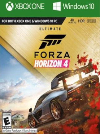 FORZA HORIZON 4 ULTIMATE EDITION - XBOX ONE, WINDOWS 10 - XBOX LIVE - MULTILANGUAGE - WORLDWIDE - XBOX - Libelula Vesela - Jocuri video