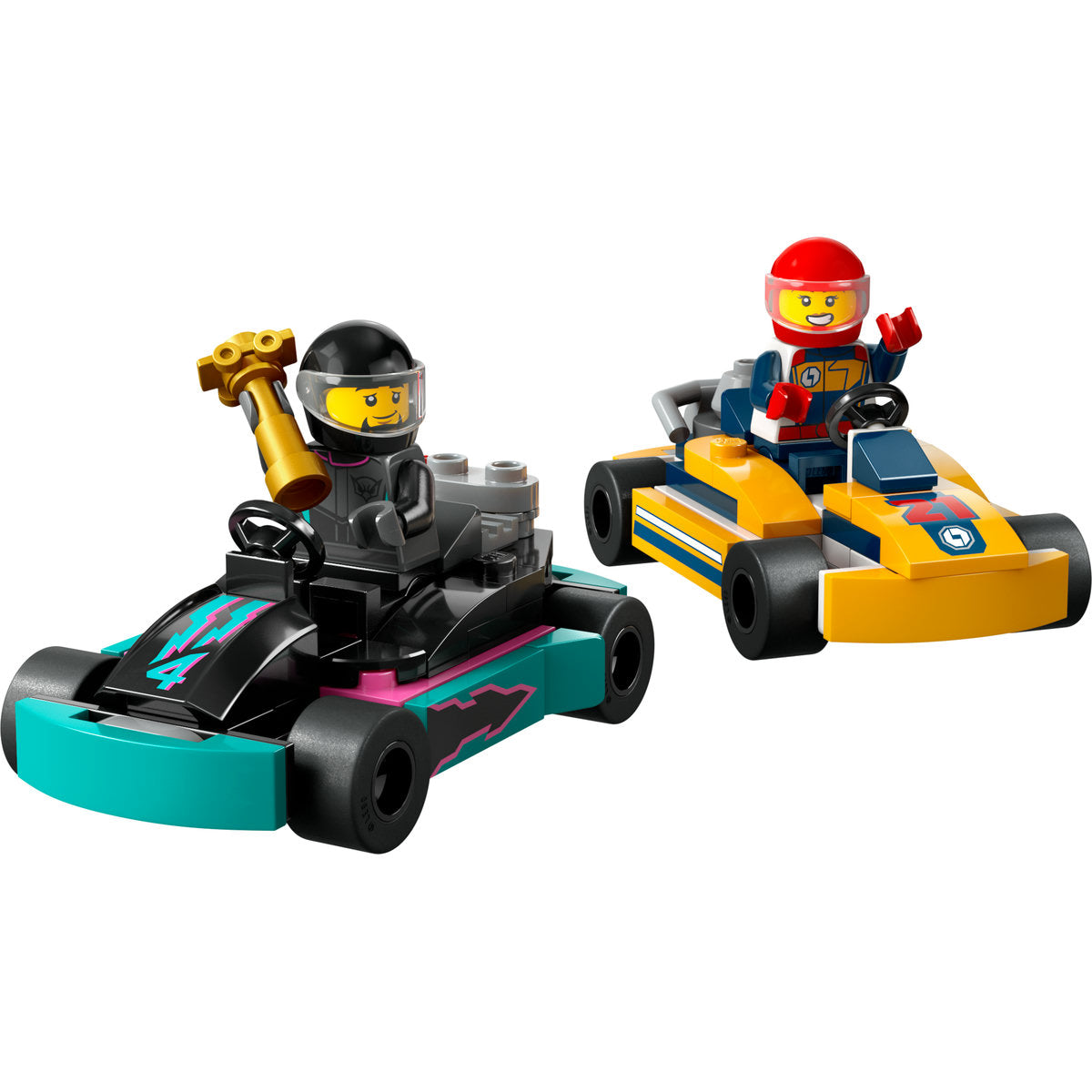 CARTURI SI PILOTI DE CURSE - LEGO CITY - LEGO (60400) - Libelula Vesela - Jucarii