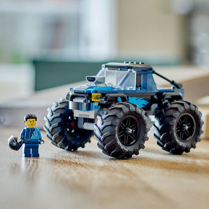 MONSTER TRUCK ALBASTRU - LEGO CITY - LEGO (60402) - Libelula Vesela - Jucarii