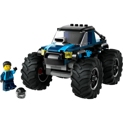 MONSTER TRUCK ALBASTRU - LEGO CITY - LEGO (60402) - Libelula Vesela - Jucarii