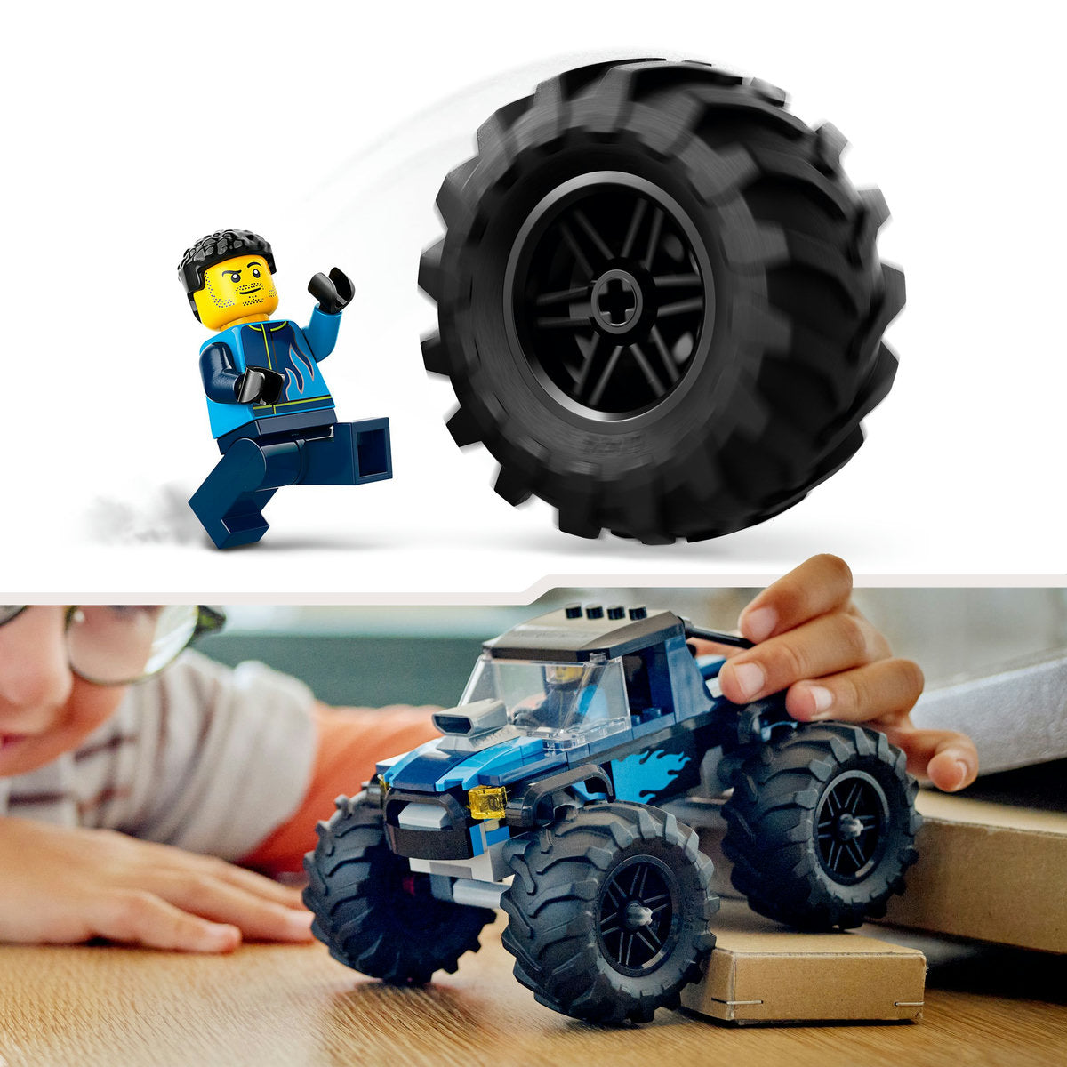 MONSTER TRUCK ALBASTRU - LEGO CITY - LEGO (60402)