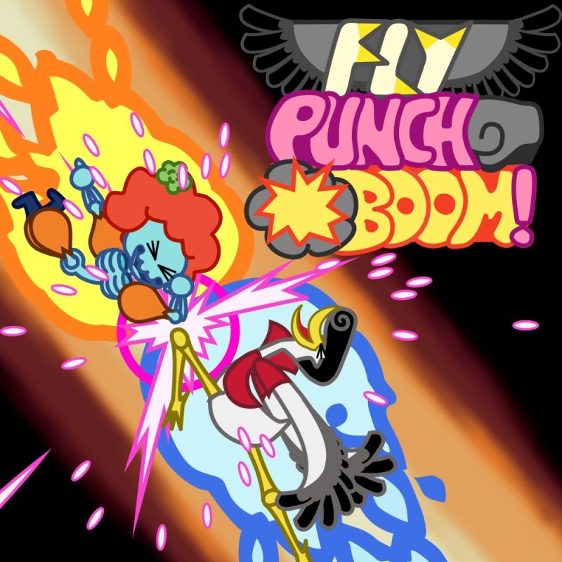 FLY PUNCH BOOM! - STEAM - PC - WORLDWIDE - MULTILANGUAGE - Libelula Vesela - Jocuri video