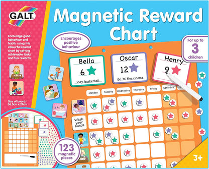 SET EDUCATIV MAGNETIC - PANOUL RECOMPENSELOR - GALT (1105605) - Libelula Vesela - Jucarii