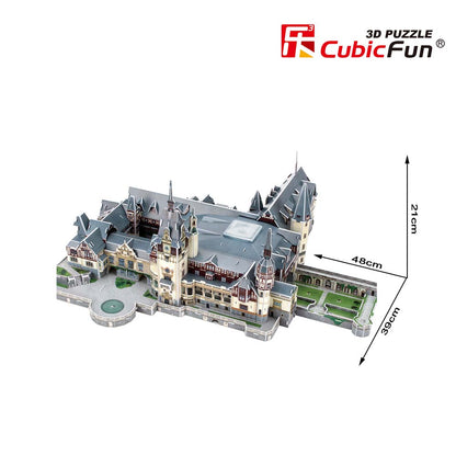 PUZZLE 3D CASTELUL PELES 179 PIESE - CUBICFUN (CUMC164h) - Libelula Vesela - Jucarii