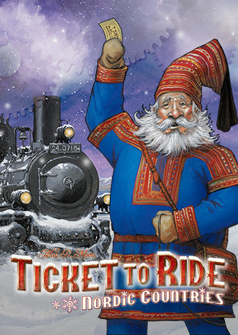 TICKET TO RIDE - NORDIC COUNTRIES (DLC) - PC - STEAM - MULTILANGUAGE - WORLDWIDE - Libelula Vesela - Jocuri video