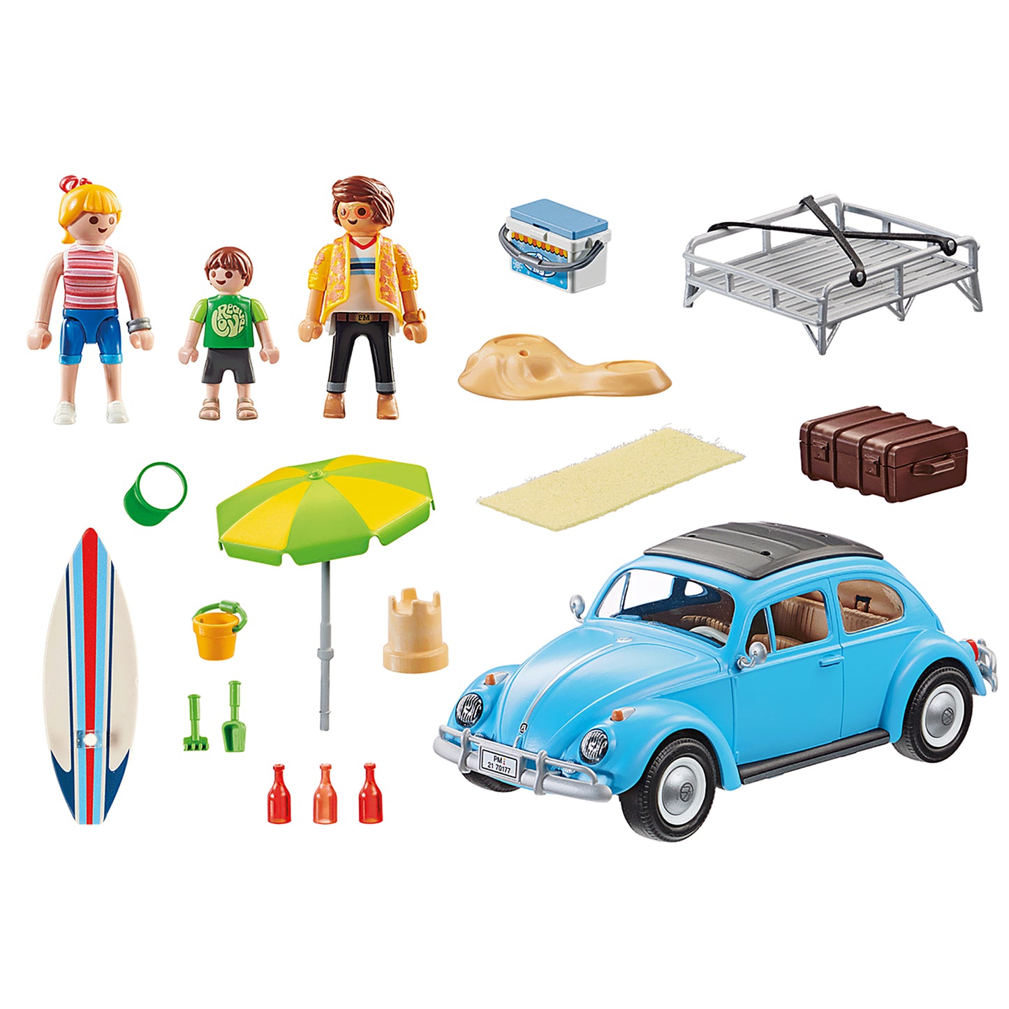 VOLKSWAGEN BEETLE - PLAYMOBIL (PM70177) - Libelula Vesela - Jucarii