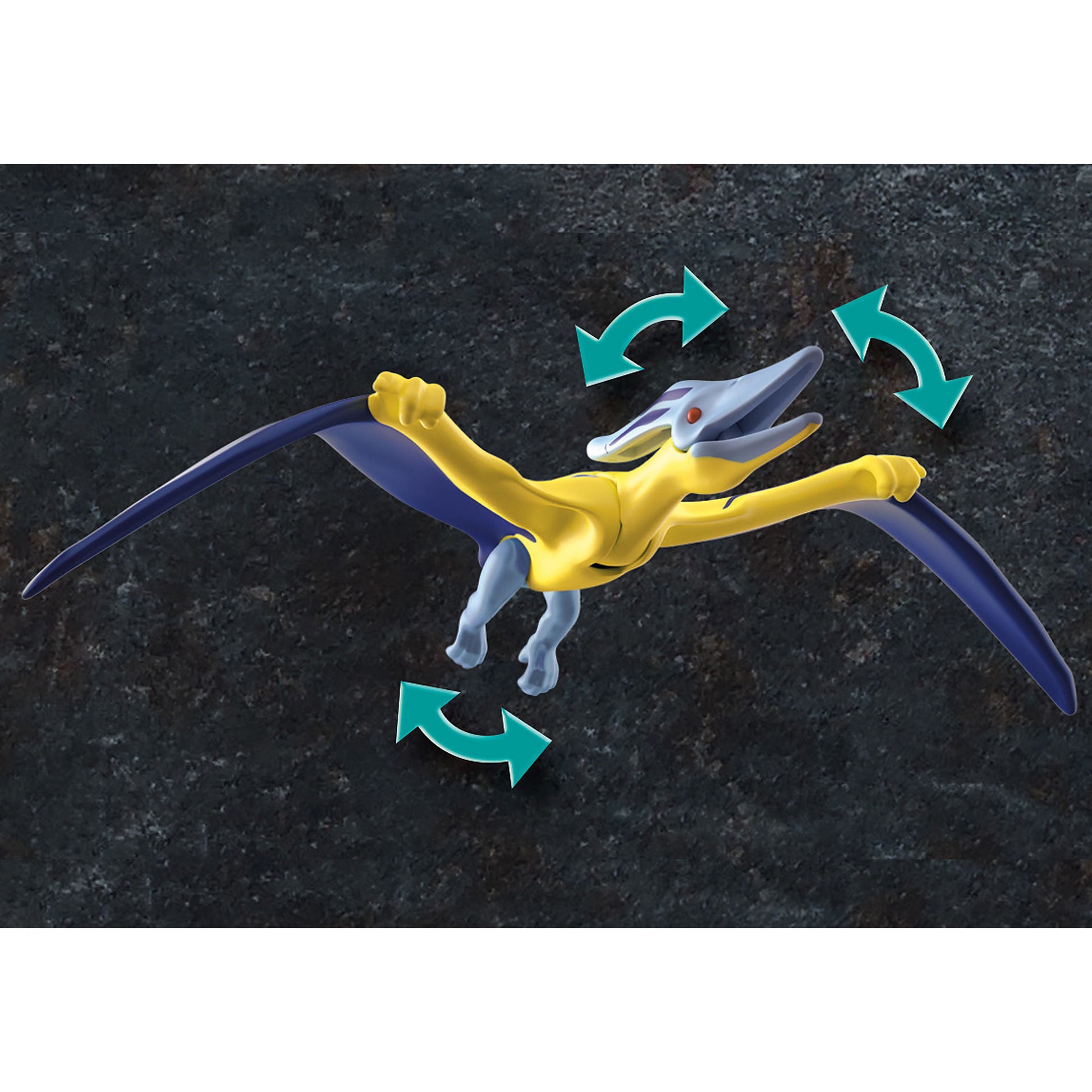 PTERANODON - LOVITURA DRONEI - PLAYMOBIL (70628) - Libelula Vesela - Jucarii