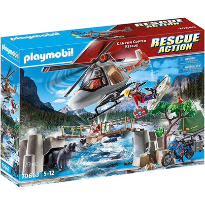 OPERATIUNE DE SALVARE DIN CANION - PLAYMOBIL (PM70663) - Libelula Vesela - Jucarii