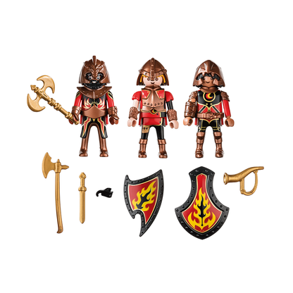 SET 3 FIGURINE BANDITI BURNHAM - PLAYMOBIL (PM70672) - Libelula Vesela - Jucarii