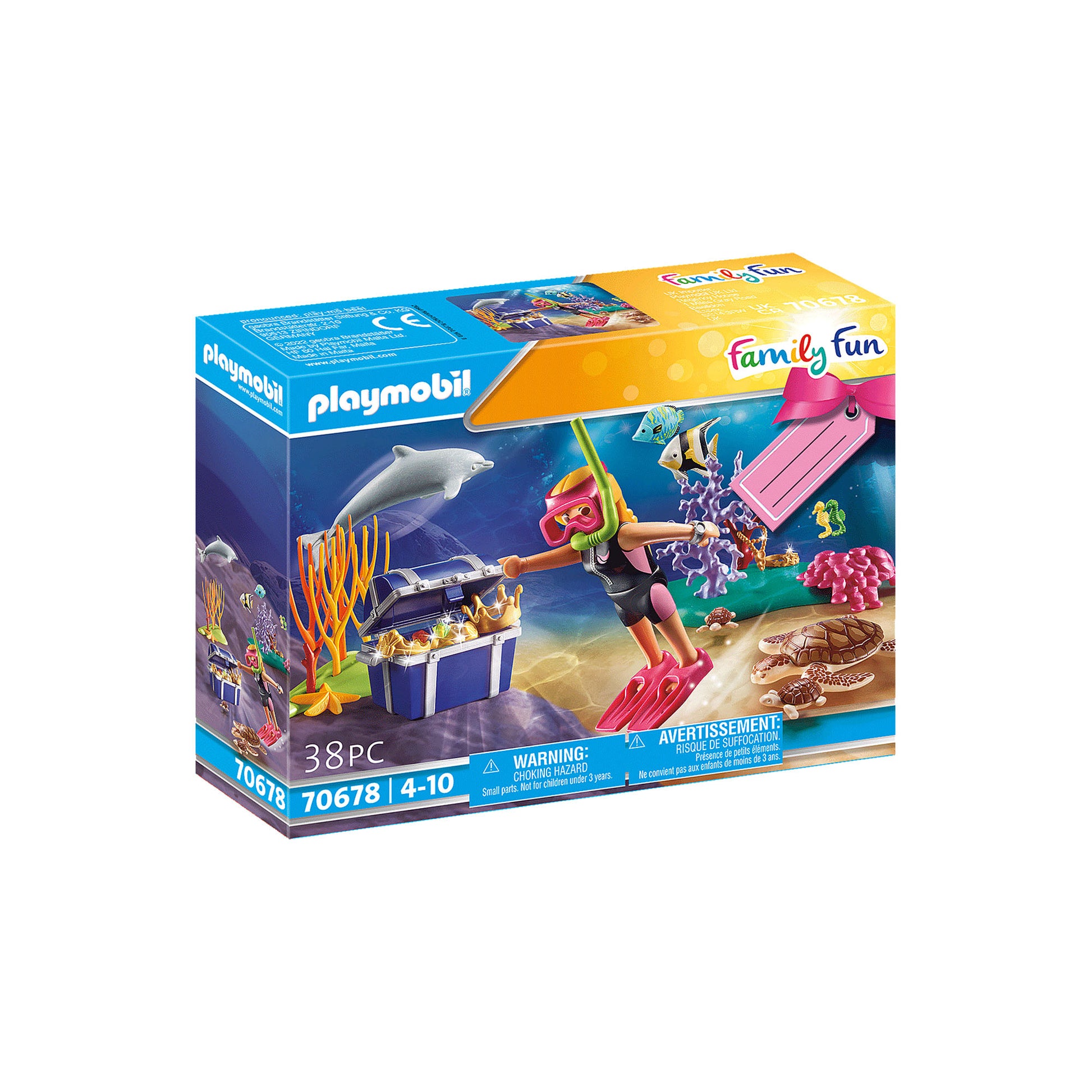 SET CADOU IN CAUTAREA COMORII - PLAYMOBIL (70678) - Libelula Vesela - Jucarii