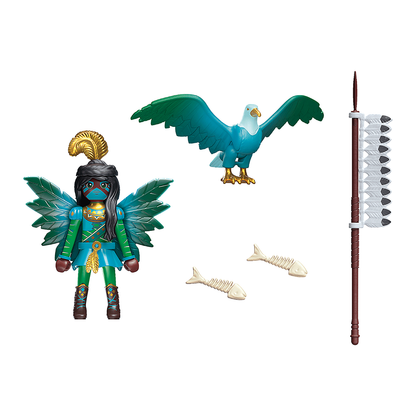 KNIGHT FAIRY CU ANIMALUL DE SUFLET - PLAYMOBIL (PM70802) - Libelula Vesela - Jucarii