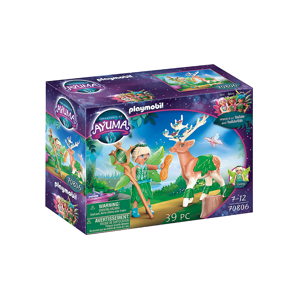 FOREST FAIRY CU ANIMALUL DE SUFLET - PLAYMOBIL (PM70806) - Libelula Vesela - Jucarii