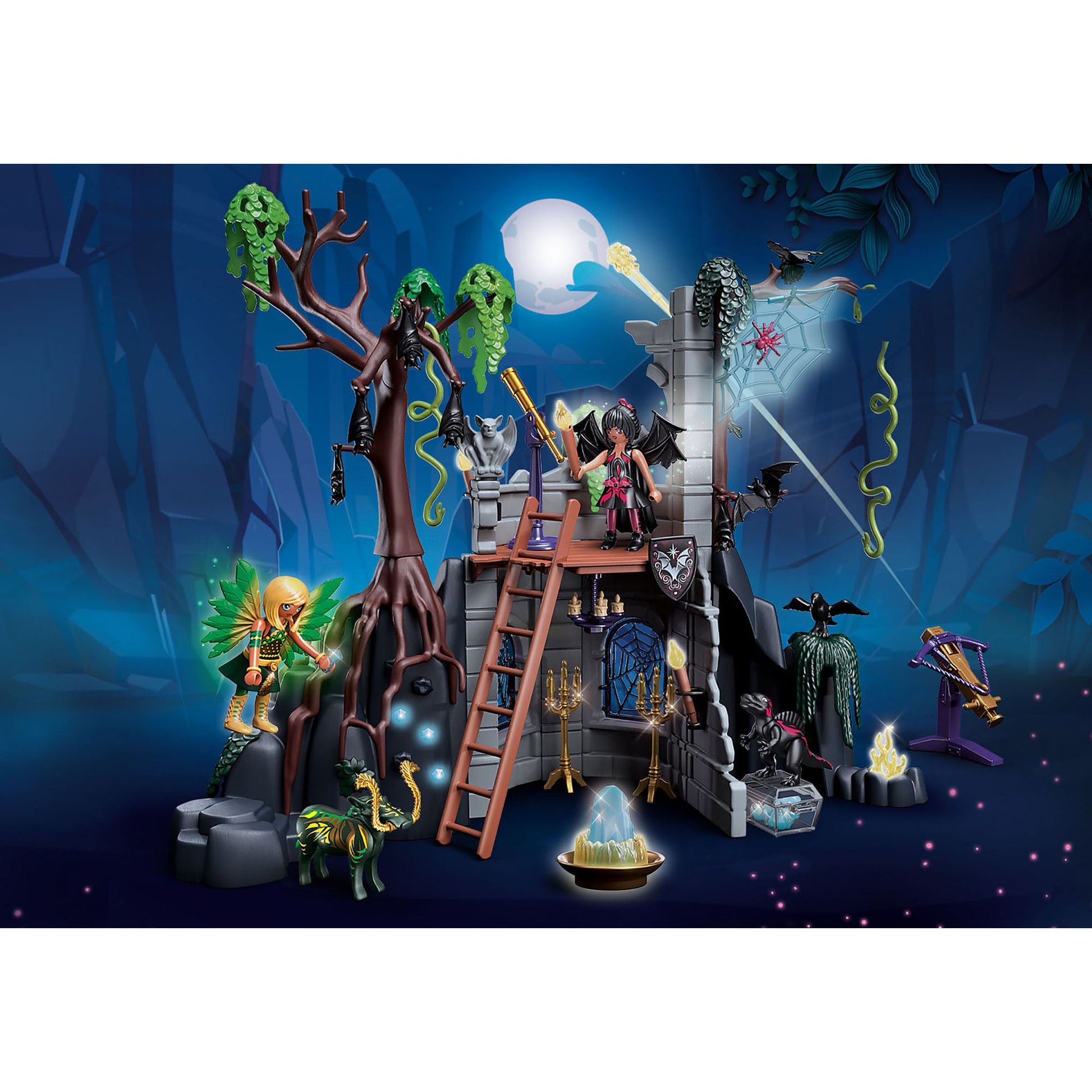 PLAYMOBIL - ASCUNZATOAREA BAT FAIRY - PLAYMOBIL (PM70807) - Libelula Vesela - Jucarii