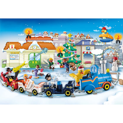 CALENDAR CRACIUN - DUCK ON CALL - PLAYMOBIL CHRISTMAS (PM70901) - Libelula Vesela - Jucarii