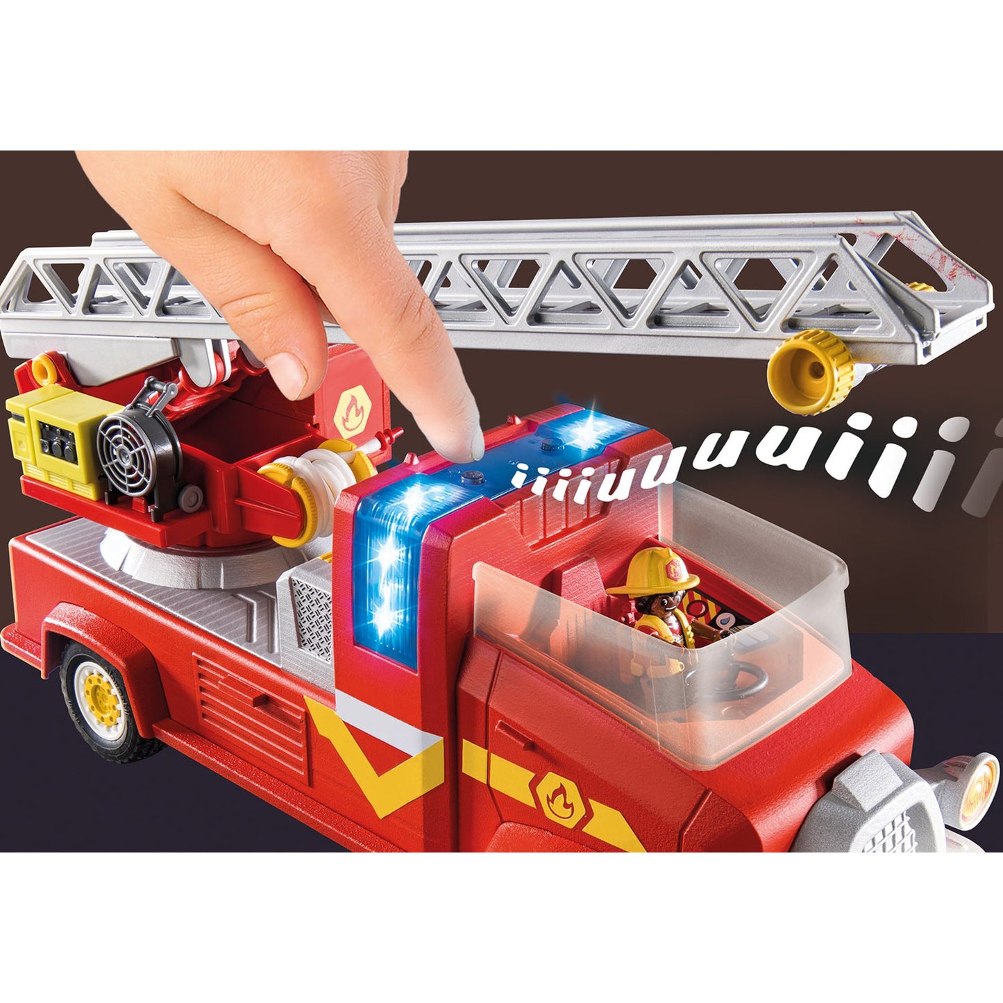 CAMION DE POMPIERI - PLAYMOBIL DUCK ON CALL (PM70911) - Libelula Vesela - Jucarii