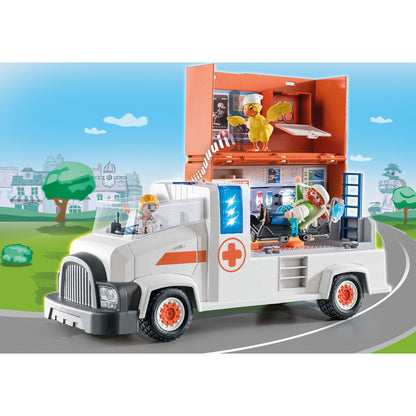 CAMION DE SALVARE - PLAYMOBIL DUCK ON CALL (PM70913) - Libelula Vesela - Jucarii