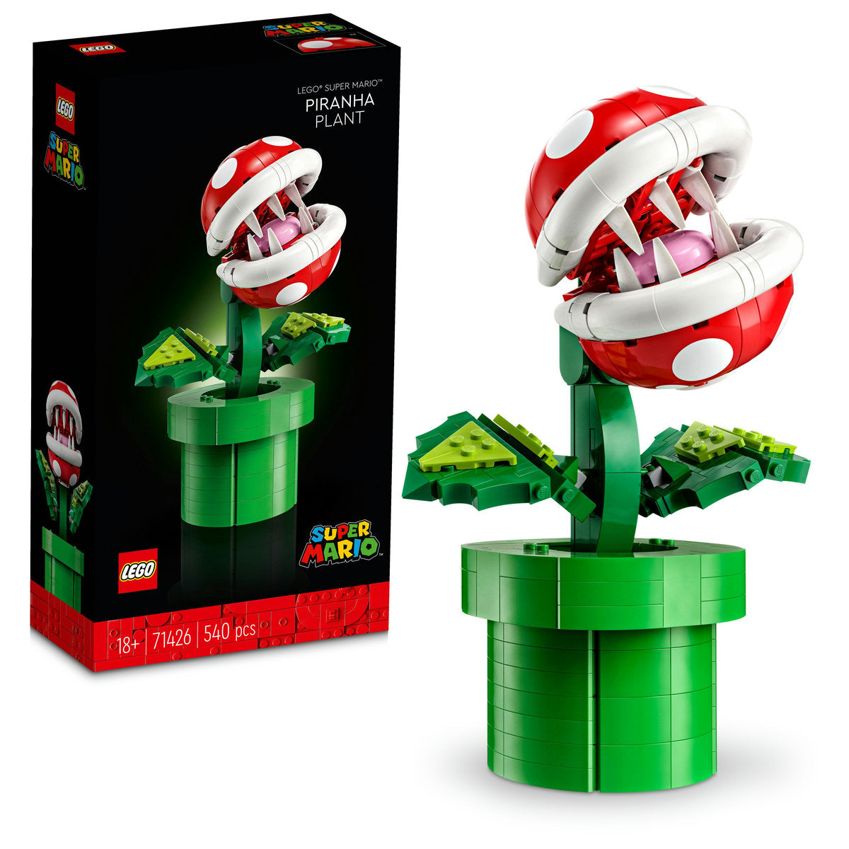 PLANTA PIRANHA - LEGO SUPER MARIO - LEGO (71426) - Libelula Vesela - Jucarii