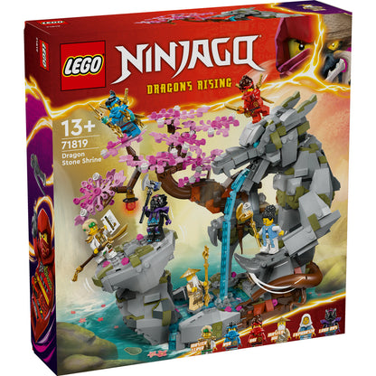 ALTARUL-DRAGON DE PIATRA - LEGO NINJAGO - LEGO (71819) - Libelula Vesela - Jucarii