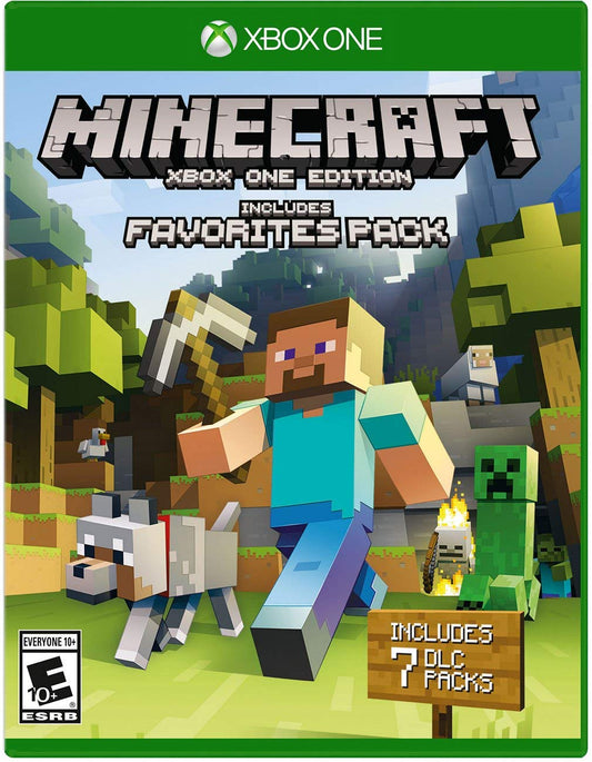 MINECRAFT: EDITION FAVORITES PACK (XBOX ONE) - XBOX LIVE - MULTILANGUAGE - WORLDWIDE - XBOX - Libelula Vesela - Jocuri video