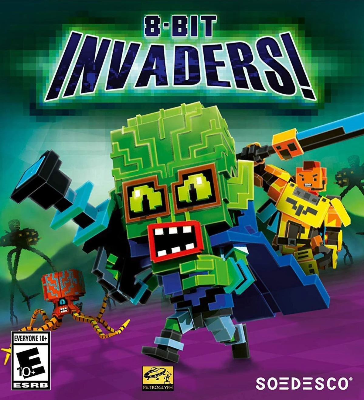 8-BIT INVADERS! - STEAM - WORLDWIDE - MULTILANGUAGE - PC - Libelula Vesela - Jocuri video