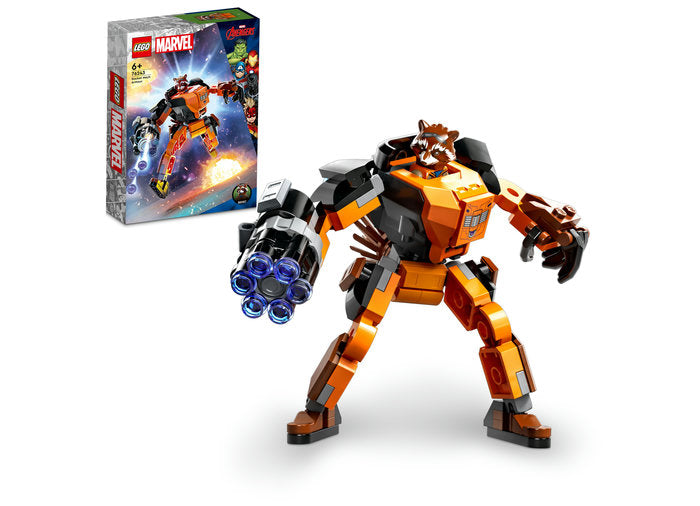 ROBOT ROCKET - LEGO MARVEL SUPER HEROES - LEGO (76243) - Libelula Vesela - Jucarii