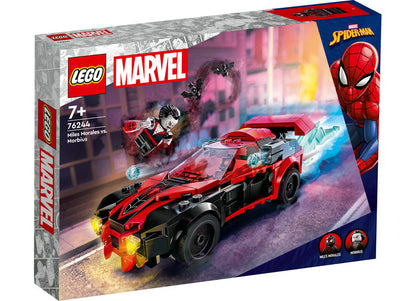 MILES MORALES VS. MORBIUS - LEGO MARVEL SUPER HEROES - LEGO (76244) - Libelula Vesela - Jucarii