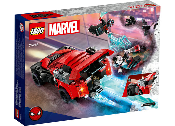 MILES MORALES VS. MORBIUS - LEGO MARVEL SUPER HEROES - LEGO (76244) - Libelula Vesela - Jucarii