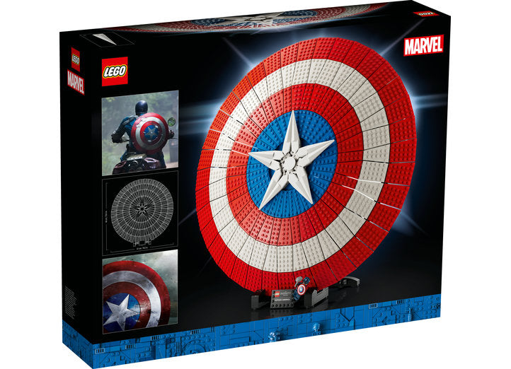 SCUTUL LUI CAPTAIN AMERICA - LEGO MARVEL SUPER HEROES - LEGO (76262) - Libelula Vesela - Jucarii