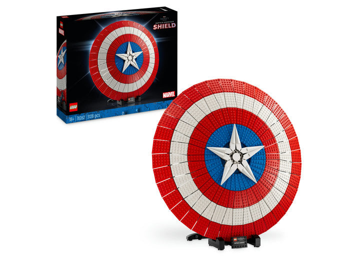 SCUTUL LUI CAPTAIN AMERICA - LEGO MARVEL SUPER HEROES - LEGO (76262) - Libelula Vesela - Jucarii