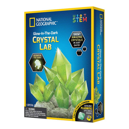 KIT CREATIV LABORATOR DE CRESTERE CRISTALE VERZI - NATIONAL GEOGRAPHIC (NG29691) - Libelula Vesela - Jucarii