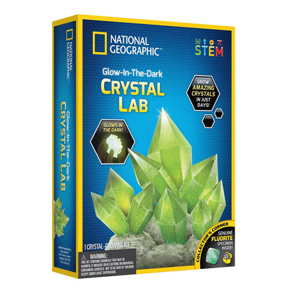 KIT CREATIV LABORATOR DE CRESTERE CRISTALE VERZI - NATIONAL GEOGRAPHIC (NG29691) - Libelula Vesela - Jucarii