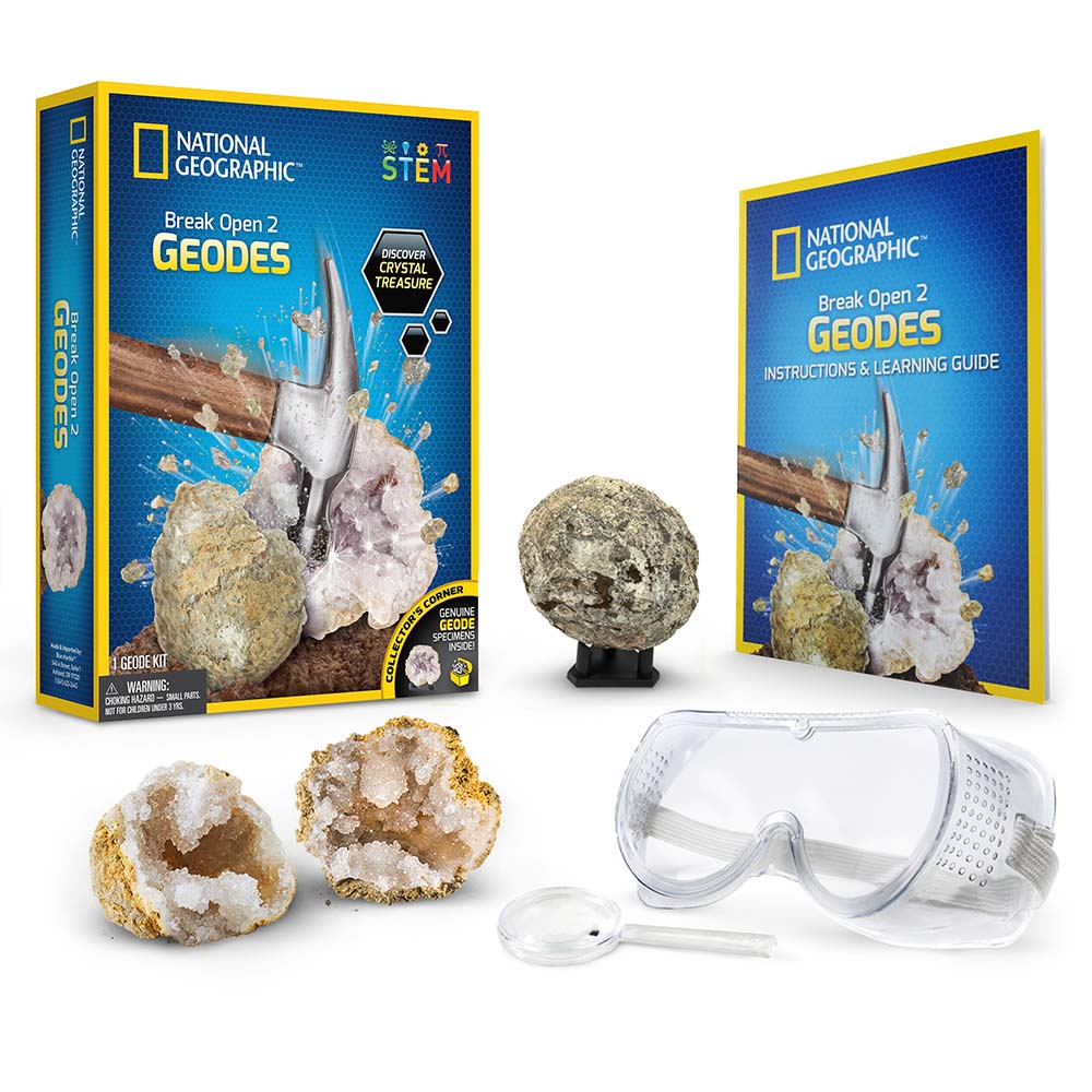 KIT CREATIV INVATA SA SPARGI O GEODA - NATIONAL GEOGRAPHIC (NG29721) - Libelula Vesela - Jucarii