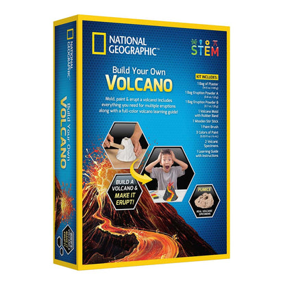 KIT CREATIV CONSTRUIESTE UN VULCAN - NATIONAL GEOGRAPHIC (NG29738) - Libelula Vesela - Jucarii