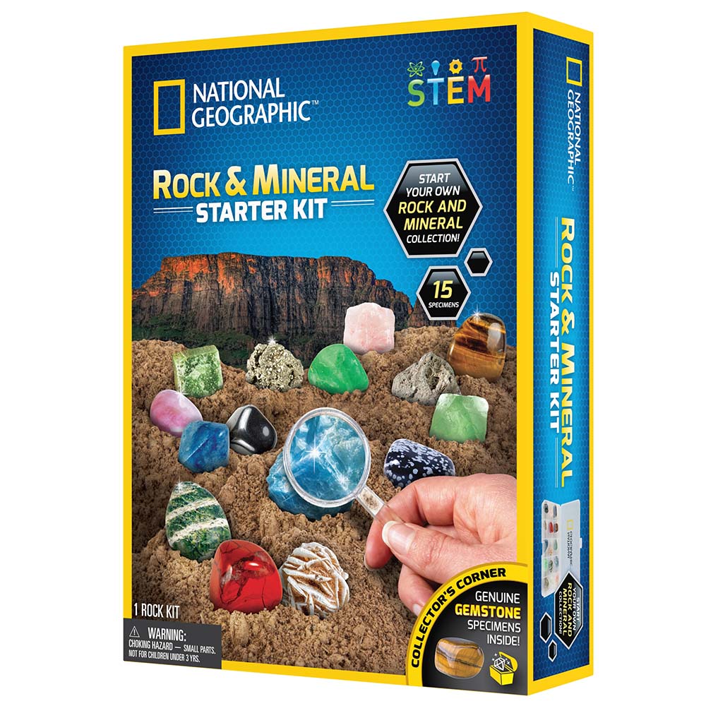 KIT CREATIV ROCI SI MINERALE - NATIONAL GEOGRAPHIC (NG29752) - Libelula Vesela - Jucarii