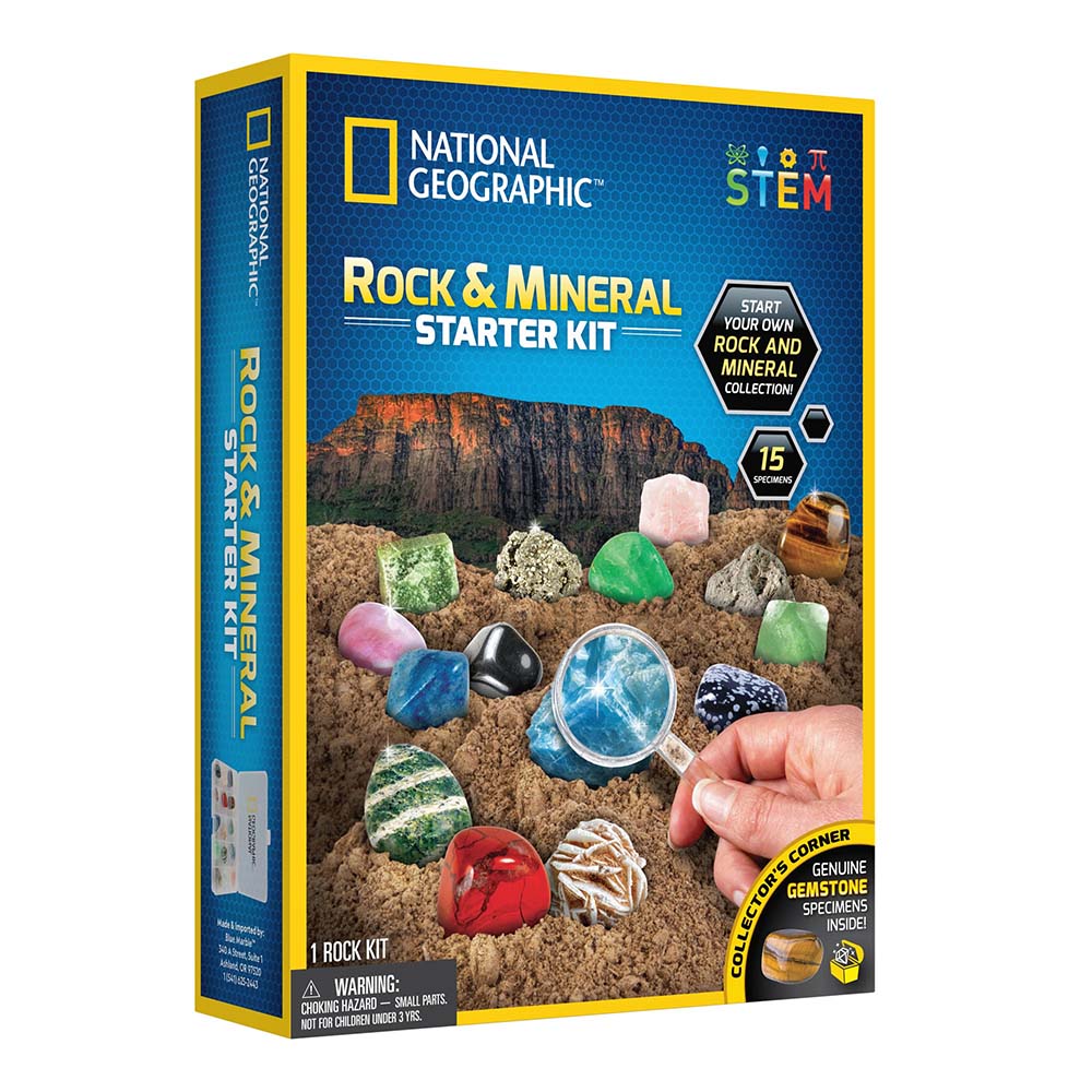 KIT CREATIV ROCI SI MINERALE - NATIONAL GEOGRAPHIC (NG29752) - Libelula Vesela - Jucarii