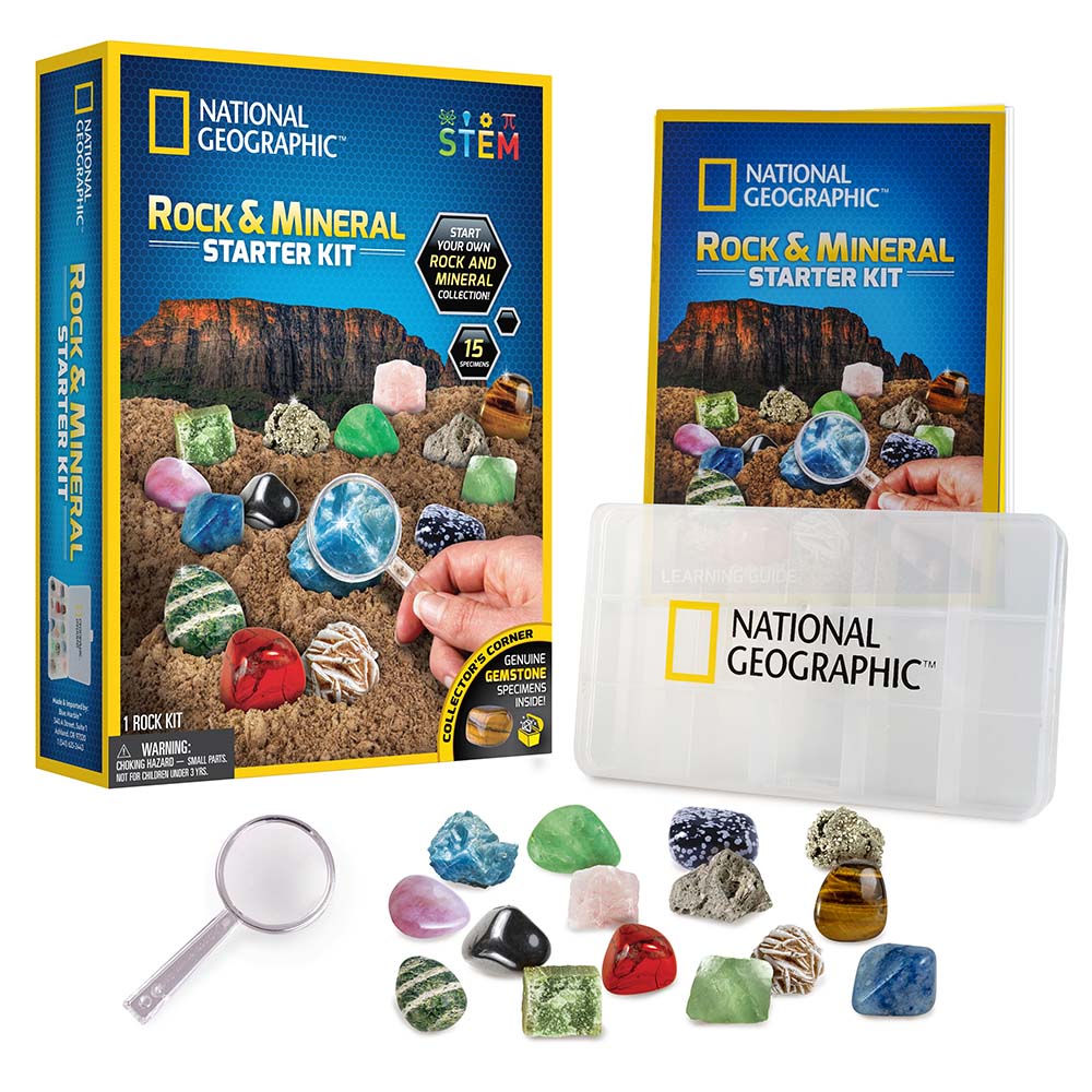 KIT CREATIV ROCI SI MINERALE - NATIONAL GEOGRAPHIC (NG29752) - Libelula Vesela - Jucarii