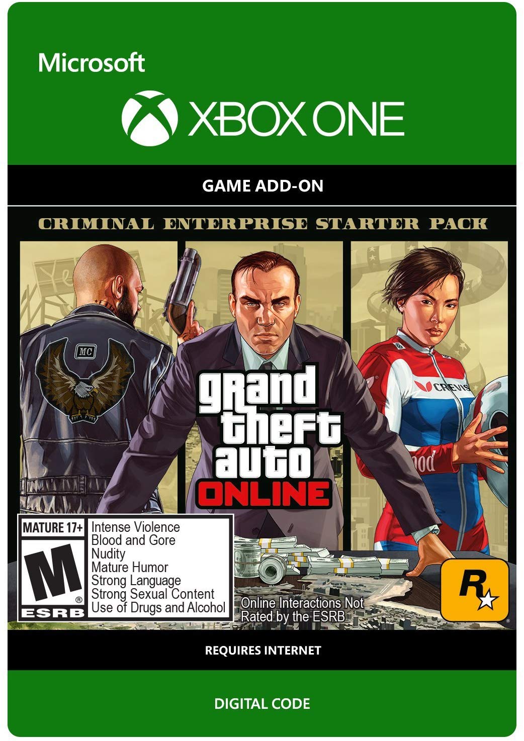 GRAND THEFT AUTO V - CRIMINAL ENTERPRISE STARTER PACK - XBOX ONE - XBOX LIVE - WORLDWIDE - MULTILANGUAGE - Libelula Vesela - Jocuri video