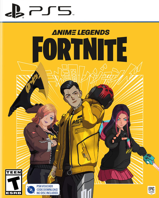 FORTNITE - ANIME LEGENDS- PSN - PLAYSTATION - PS5 - WORLDWIDE - MULTILANGUAGE - Libelula Vesela - Jocuri video