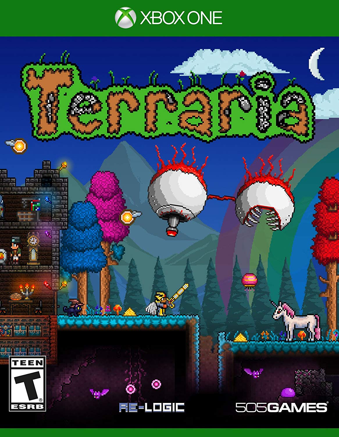 TERRARIA (XBOX ONE) - XBOX LIVE - MULTILANGUAGE - EU - XBOX - Libelula Vesela - Jocuri video