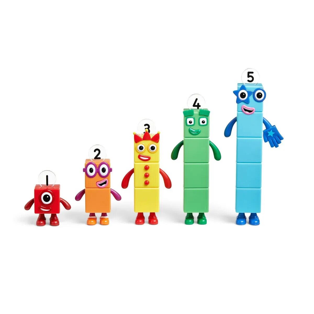 SET FIGURINE NUMBERBLOCKS - DE LA UNU LA CINCI - HAND2MIND (HM95356-UK) - Libelula Vesela - Jucarii