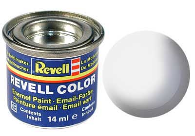 WHITE, MAT 14 ML - REVELL (32105) - Libelula Vesela - Jucarii