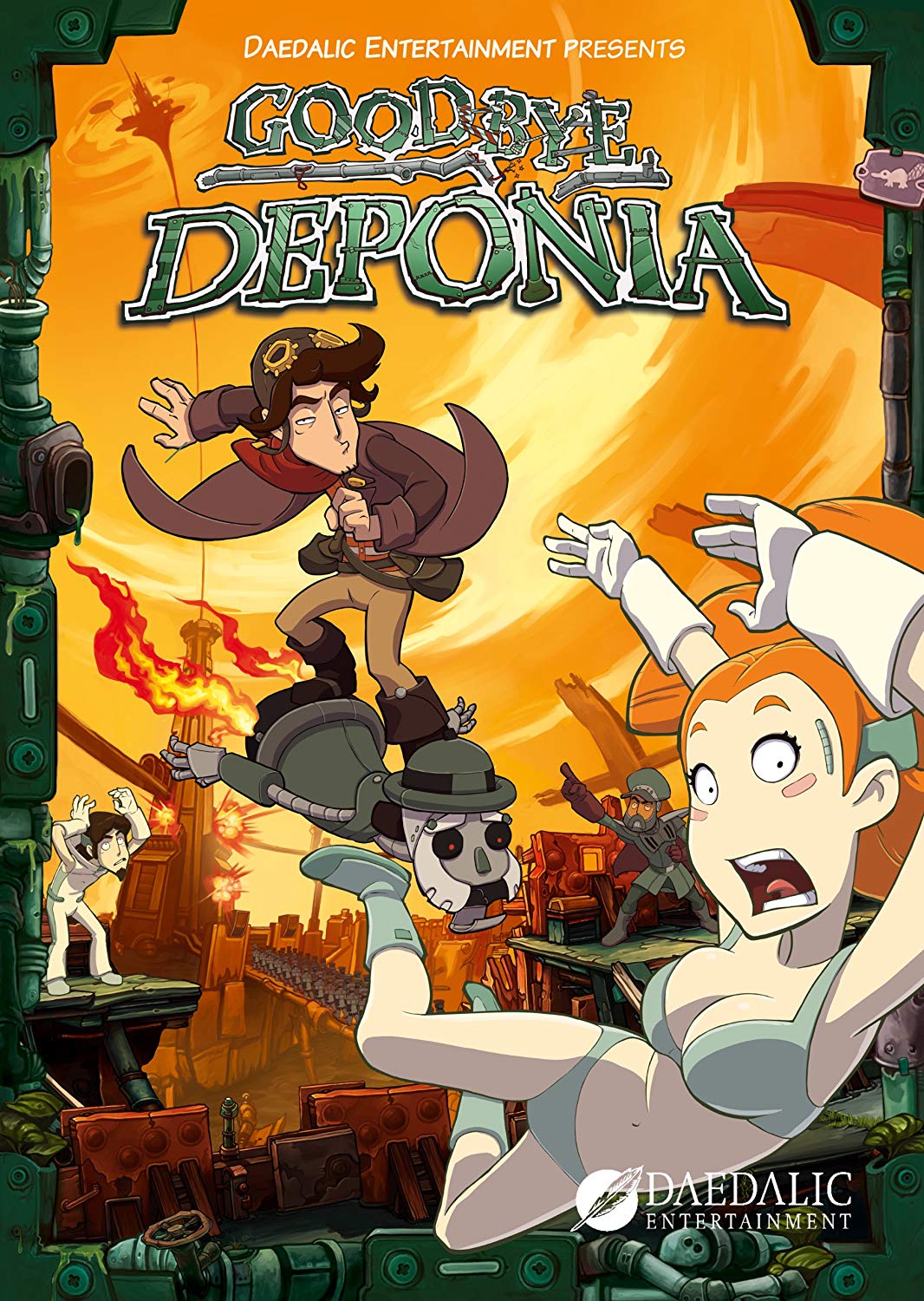 GOODBYE DEPONIA PREMIUM - STEAM - WORLDWIDE - MULTILANGUAGE - PC - Libelula Vesela - Jocuri video